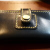 western leather card wallet